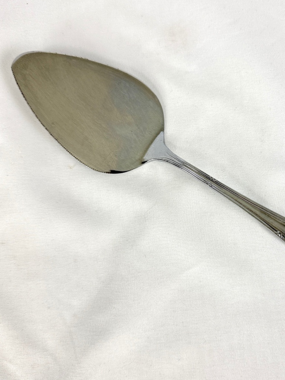 Sipelia Sheffield England Stainless Chrome Plate Cake Pie Server Spatula 9 1/4